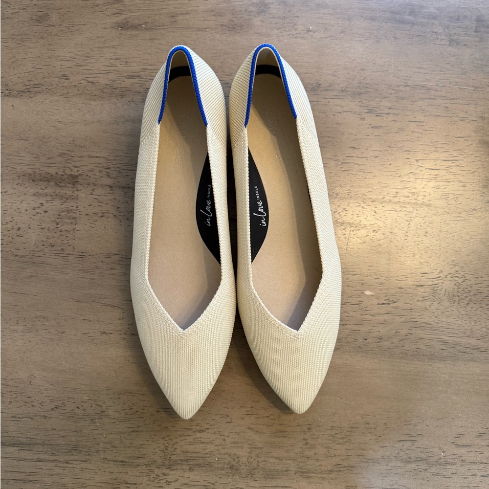 Rothy’s The High Point Sand Stone Size 11.5 NWOT